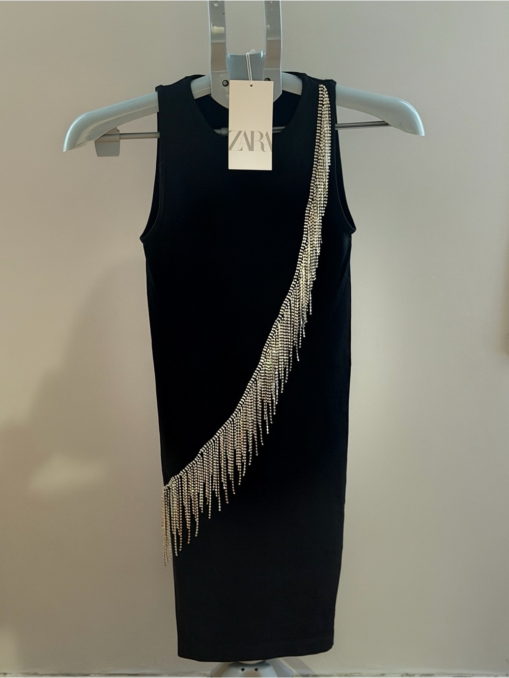 NWT Zara Black Dress XS/S - Picture 3 of 9